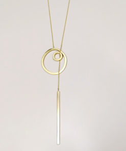 Halssmykke : Celle med stav : halsamok37