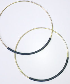 hoops, creol øreringe, kreol øreringe, kreoler, creoler, rund, cirkel, vedhæng, tage af og på, skifte vedhæng, ferskvandsperle, guld, sølv, unika, gummilukning, gummiørering