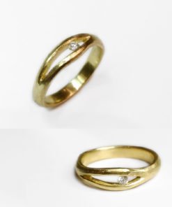 ring med svævende sten
