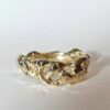 rustik ring med flet