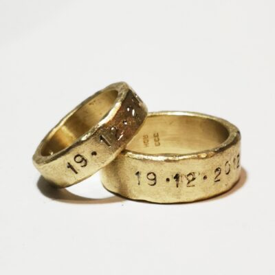 tegn udvendig på ring stempel Fprofil
