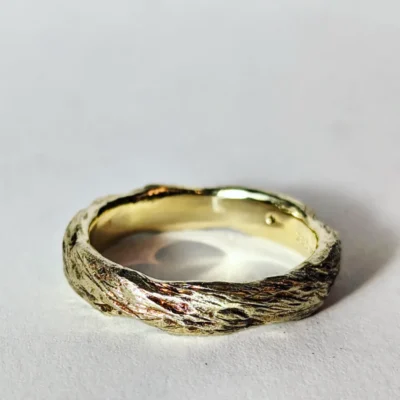 ramok641q Rustik ring træ