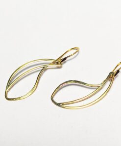 eamok78 Ørering blad artdeco artnouveau lang ear
