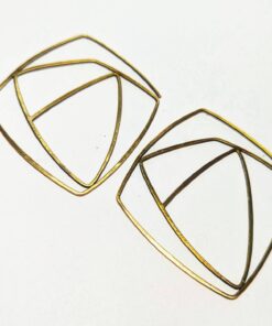 eamok42 ørering bigear ear firkant creol grafisk stram