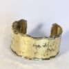aamok24 smeltet armring, bred, smelt, organisk