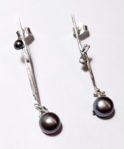 ørering øre perle metal genbrug ear stikker organisk smelt
