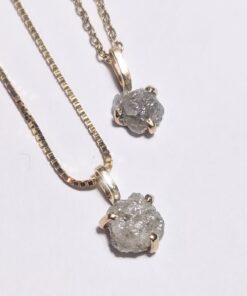 vedhæng rå rådia hals råsten kæde fatning grabber 3grab 3grabber